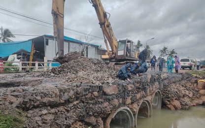 Tuyến QL1 qua các tỉnh Trung Bộ đã thông suốt