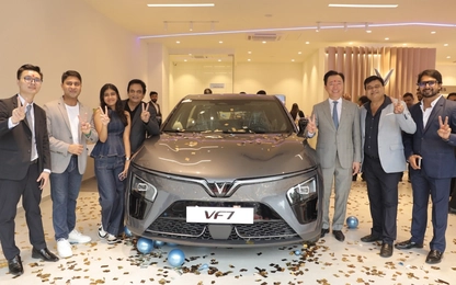 VinFast vượt đối thủ xe điện lớn ở thị trường đông dân nhất thế giới