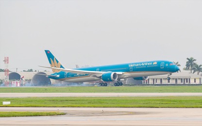 Sân bay Long Thành đón chuyến bay đầu tiên Boeing 787