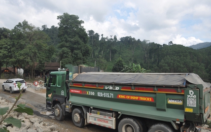 Xe chở cát "băm nát" đường Hồ Chí Minh: Công an Đà Nẵng, Quảng Ngãi chỉ đạo xử lý nghiêm