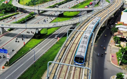 Tuyến metro Bến Thành - Suối Tiên phục vụ gần 19 triệu lượt khách sau một năm hoạt động