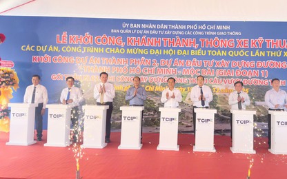 Khởi công dự án thành phần cao tốc TP.HCM - Mộc Bài