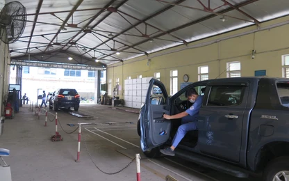 Cục Đăng kiểm Việt Nam thu 1.000 tỷ đồng từ hoạt động đăng kiểm