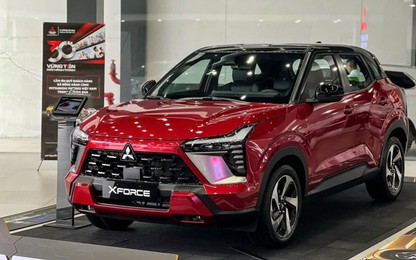 Giá xe Mitsubishi Xforce lăn bánh tháng 2/2025: Dù bán chạy vẫn nhận ưu đãi đấu KIA Seltos, Hyundai Creta