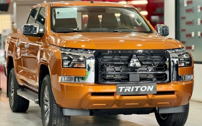 Giá xe Mitsubishi Triton lăn bánh tháng 2/2025: Giảm sâu hơn Ford Ranger