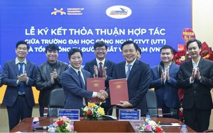 Ký thỏa thuận hợp tác phát triển nguồn nhân lực đường sắt