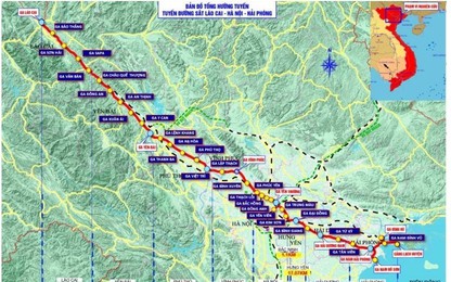 Phấn đấu khởi công tuyến đường sắt Lào Cai - Hà Nội - Hải Phòng trong năm 2025