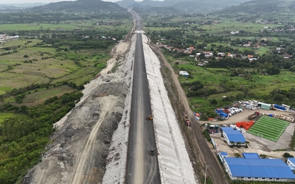 Lộ diện cao tốc Chí Thạnh - Vân Phong giữa đất trời Phú Yên