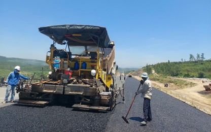 Nhà thầu Thăng Long rút ngắn tiến độ thi công cao tốc Chí Thạnh - Vân Phong