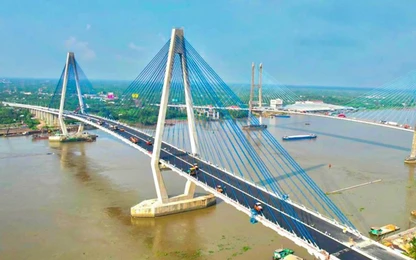 Hạn xe lưu thông trên cầu Mỹ Thuận đến hết tháng 6