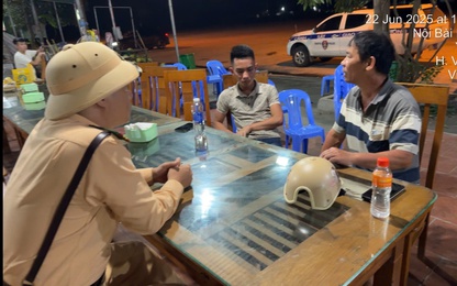 Thiếu niên đi lang thang trên cao tốc được CSGT giúp đỡ đưa về với gia đình