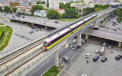 Tuyến đường sắt đô thị số 5 đi qua 19 phường, xã của Hà Nội