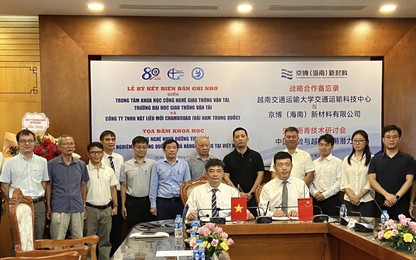 Tăng cường hợp tác quốc tế trong nghiên cứu vật liệu giao thông