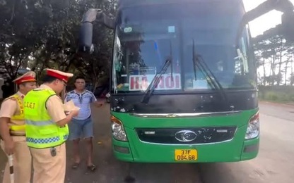 Chở quá 21 người, tài xế và chủ xe bị phạt hơn 234 triệu đồng