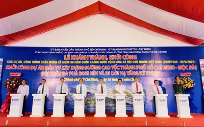 Khởi công gói thầu đầu tiên tuyến cao tốc TP.HCM - Mộc Bài