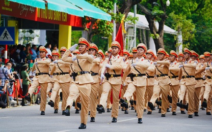 Hà Nội chính thức phân luồng giao thông phục vụ diễu binh, diễu hành A80