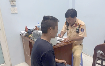 Xử phạt tài xế xe đầu kéo lạng lách trên cao tốc TP.HCM - Long Thành - Dầu Giây