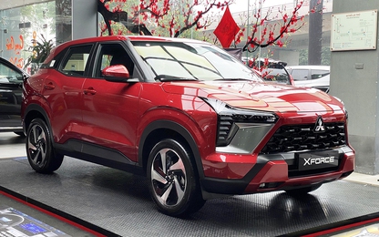 Mitsubishi Xforce rẻ kỷ lục như xe hạng A ở Việt Nam
