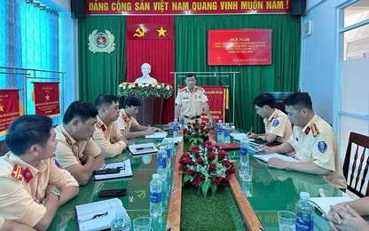 Đảm bảo TTATGT phục vụ Đại hội Đại biểu Đảng bộ tỉnh Quảng Ngãi lần thứ I