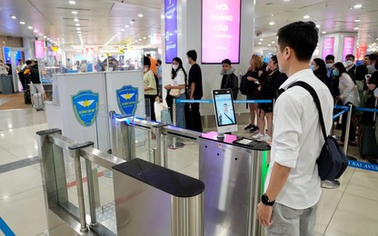 Ứng dụng sinh trắc học và xác thực điện tử VNeID tại tất cả các cảng hàng không