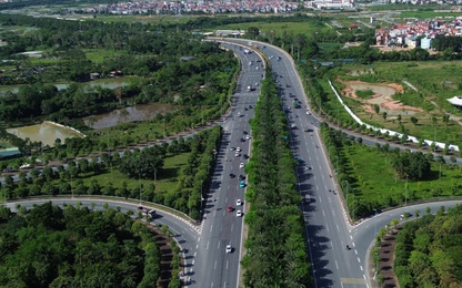 Cục CSGT đề nghị Hà Nội phân làn trên Đại lộ Thăng Long và đường Võ Nguyên Giáp