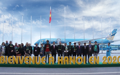 Nội Bài đón vị khách quốc tế đầu tiên năm 2020 đến Hà Nội