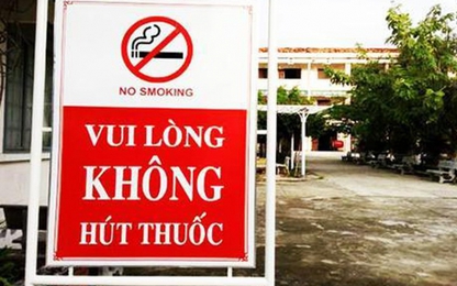 Hút thuốc lá tại khu vực cấm sẽ bị phạt đến 500.000 đồng