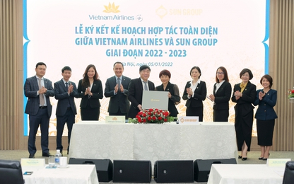 Tập đoàn Sun Group, Vietnam Airlines mở rộng hợp tác chiến lược giai đoạn 2022-2023