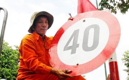 Không còn tồn tại biển báo 40km/h