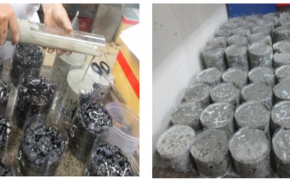 Kết quả nghiên cứu bước đầu vật liệu bê tông nhựa vữa xi măng tự chèn