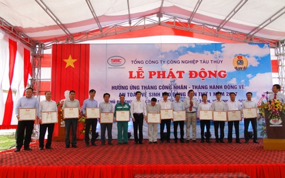 CĐ Tổng công ty Công nghiệp Tàu thủy Việt Nam:Hết lòng vì người lao động
