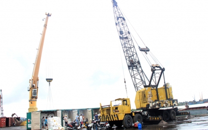 Cảng An Giang đưa công nghệ vào khai thác hàng container