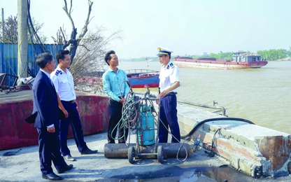 Quy hoạch cảng, bến ở Nam Định: Thiết lập trật tự ATGT đường thủy