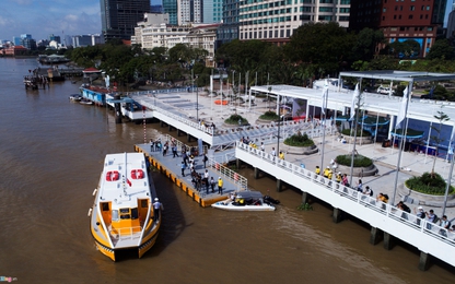 Buýt đường sông ở Tp.HCM: Hành trình cho những chuyến tàu chở khách đầu tiên