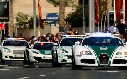 Bắt chước xe cảnh sát Dubai ô tô Việt sẽ không được đăng kiểm