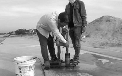 Thực nghiệm hiện trường mặt đường bê tông hạt nhỏ sử dụng cát mịn và phụ gia khoáng ở tỉnh Quảng Ngãi