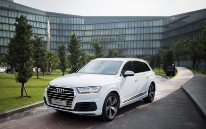 Audi Q7 mới sẽ ra mắt tại Triển lãm Ô tô Quốc tế 2015