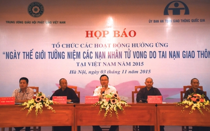 Ngày 8/11 tổ chức Lễ cầu siêu cho các nạn nhân TNGT tại Nam Định