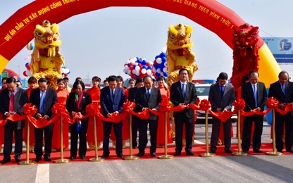 Thông xe dự án nâng cấp, mở rộng QL1 đoạn Hà Nội - Bắc Giang