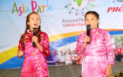Đại sứ nhỏ tuổi nhất SOS: Hành trình 80 bài quốc ca tại Asia Park