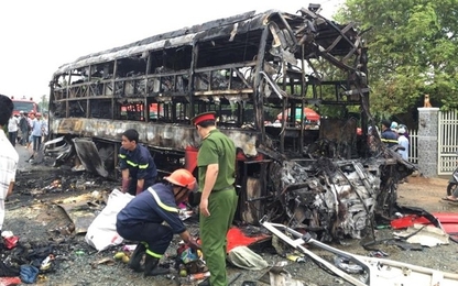 Thông tin mới nhất về vụ TNGT thảm khốc tại Bình Thuận