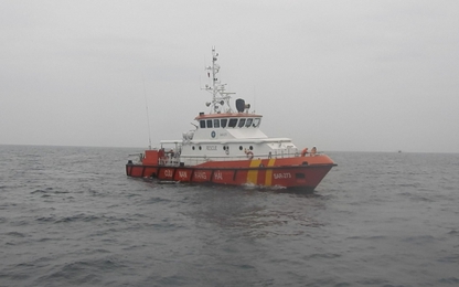 Tàu chở than bị chìm, 12 thuyền viên được cứu sống
