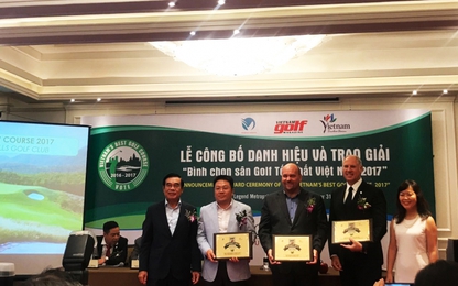 Bà Nà Hills Golf Club giành giải “Sân Golf mới tốt nhất Việt Nam”