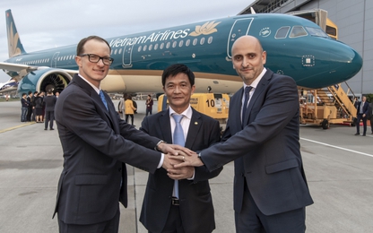 Chiêm ngưỡng máy bay A321neo của Vietnam Airlines vừa được bàn giao tại Đức