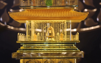 Chiêm bái Xá lợi Phật linh thiêng trong Đại tượng Phật cao nhất Việt Nam