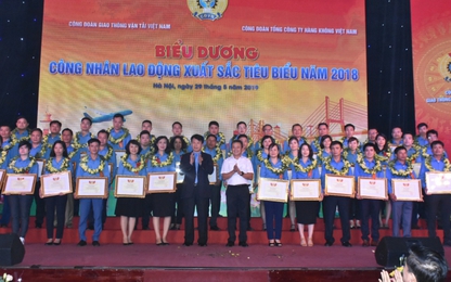 Công đoàn GTVT Việt Nam tôn vinh 150 công nhân lao động xuất sắc