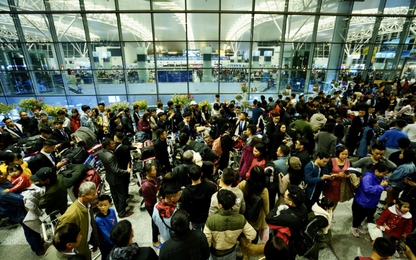 Dịp cao điểm Tết 2020, sân bay Nội Bài khuyến cáo hành khách đến sớm