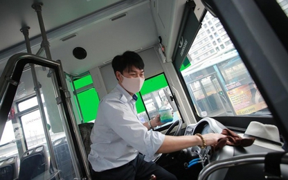 Khuyến cáo phòng COVID-19 cho tài xế phương tiện công cộng và hành khách
