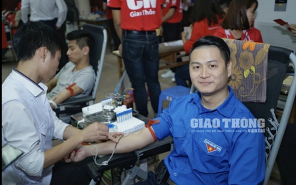 Tuổi trẻ GTVT tổ chức hiến máu nhân đạo vì nạn nhân TNGT năm 2020