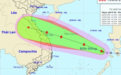 Công điện khẩn yêu cầu chủ động ứng phó bão số 5 trên Biển Đông